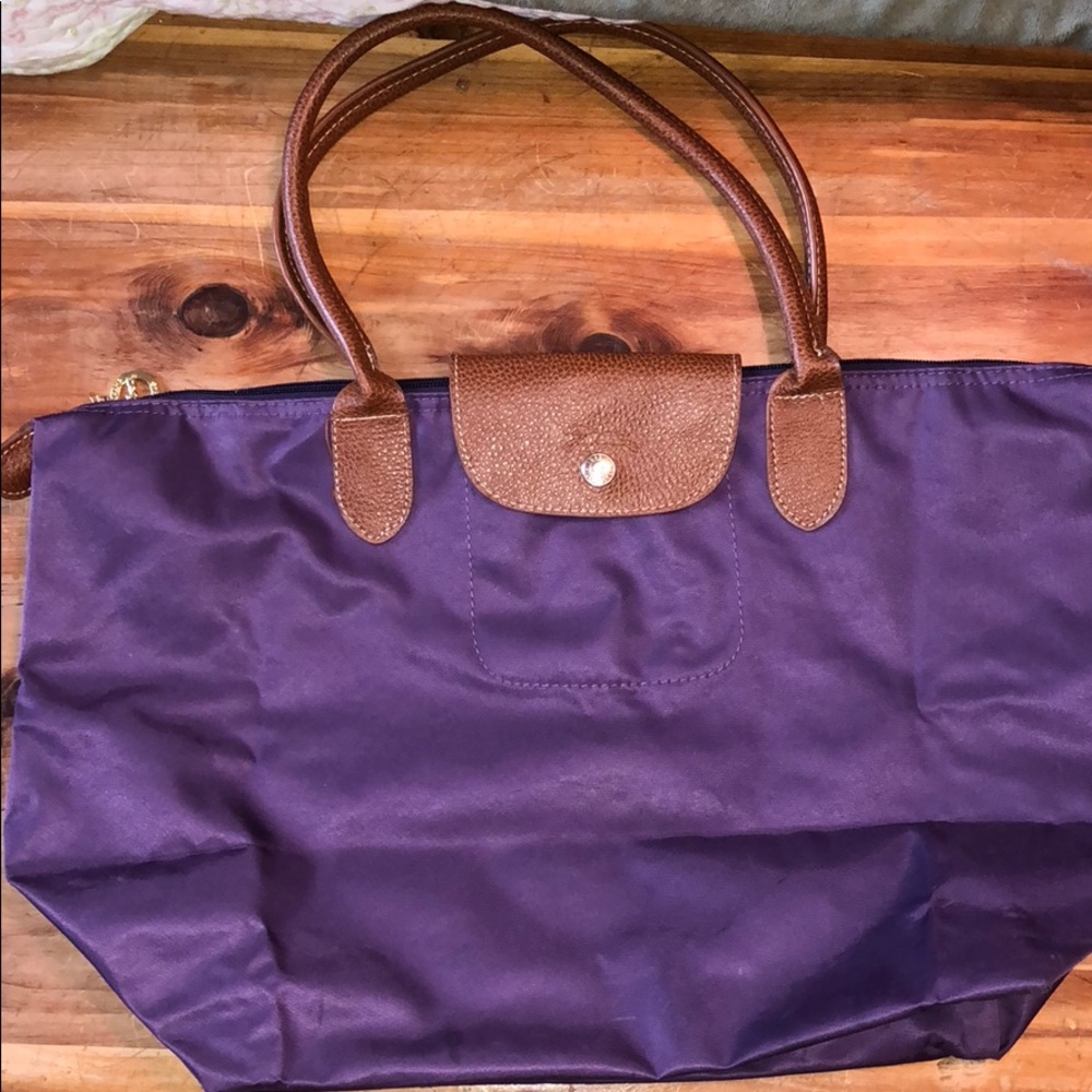 Used Purple Large Longchamp!